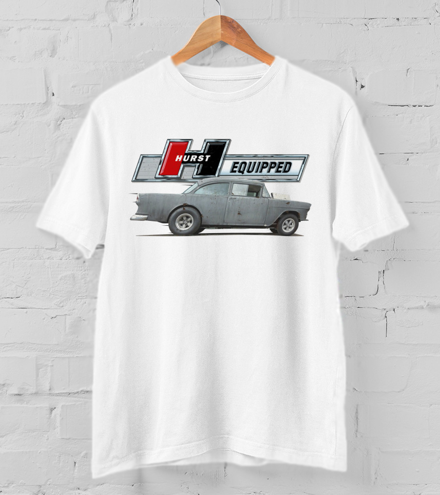 Two Lane Blacktop Hurst Equipped Classic Car Symbolism T-Shirt