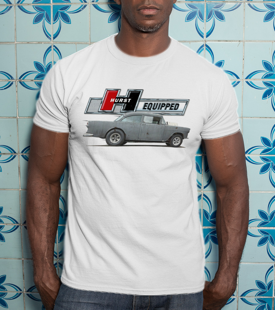 Two Lane Blacktop Hurst Equipped Classic Car Symbolism T-Shirt
