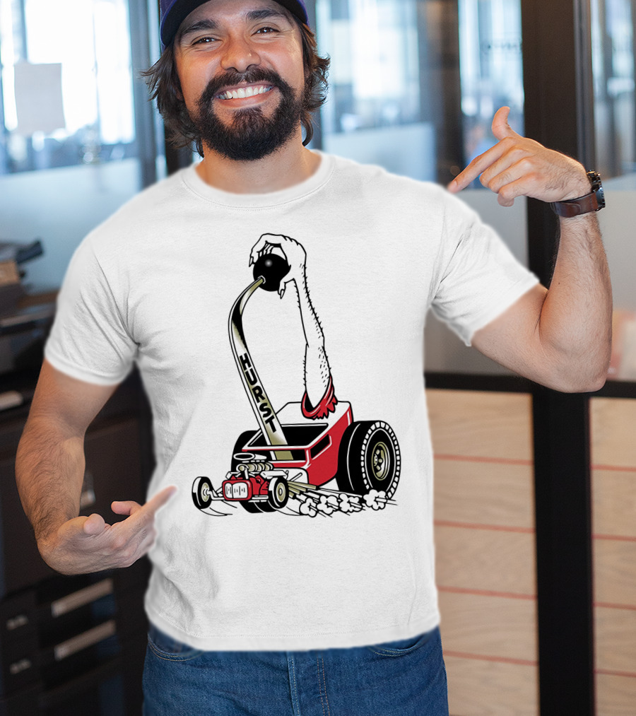 Hurst Floor Shift Monster Hot Rod Racing T-Shirt