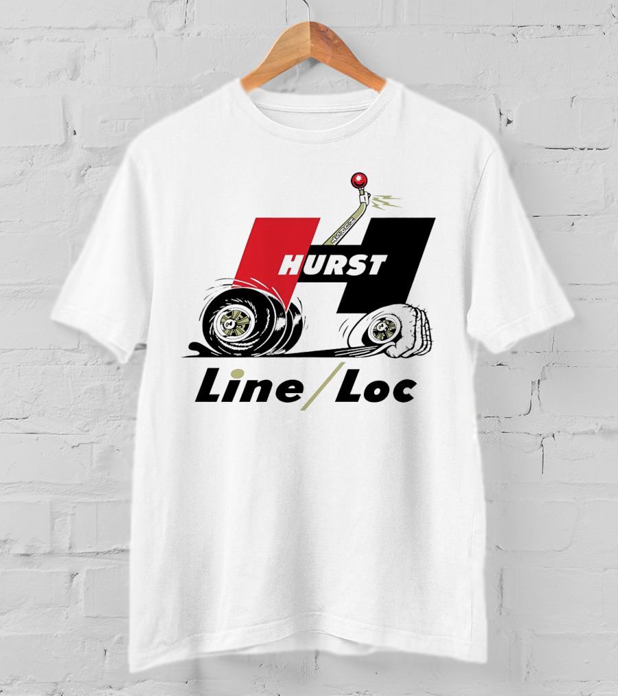 Hurst Line Loc Racing Tire Burnout T-Shirt