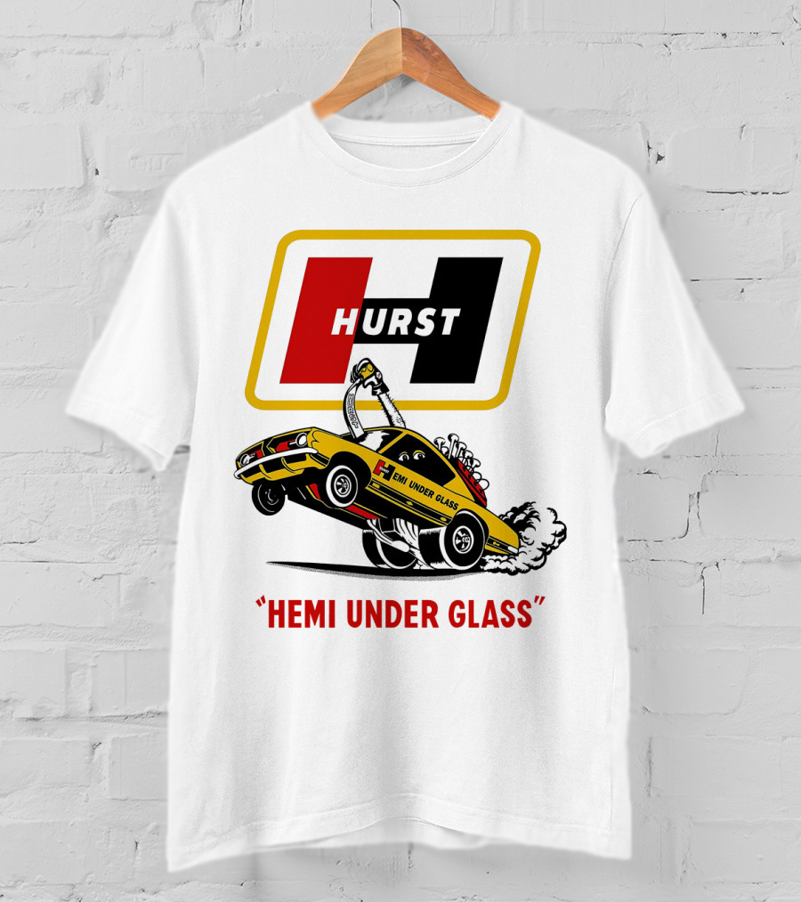 Hurst Hemi Under Glass Wheelstand T-Shirt