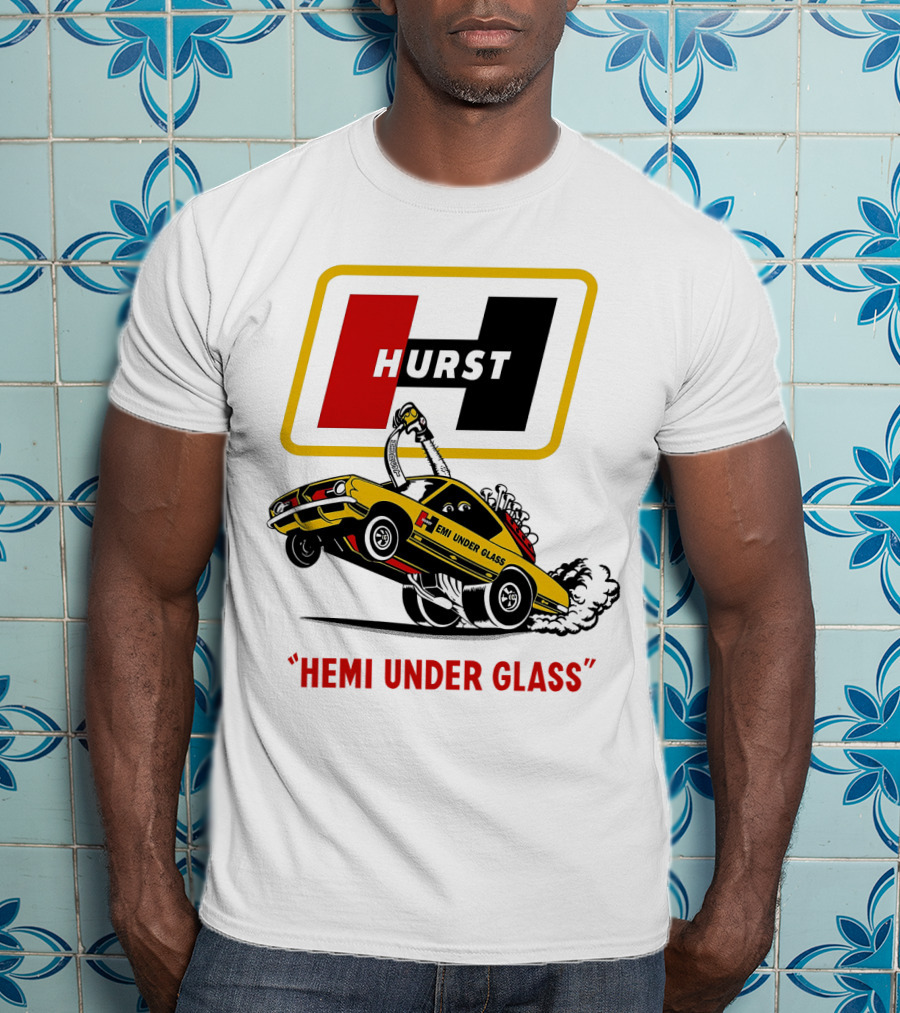 Hurst Hemi Under Glass Wheelstand T-Shirt