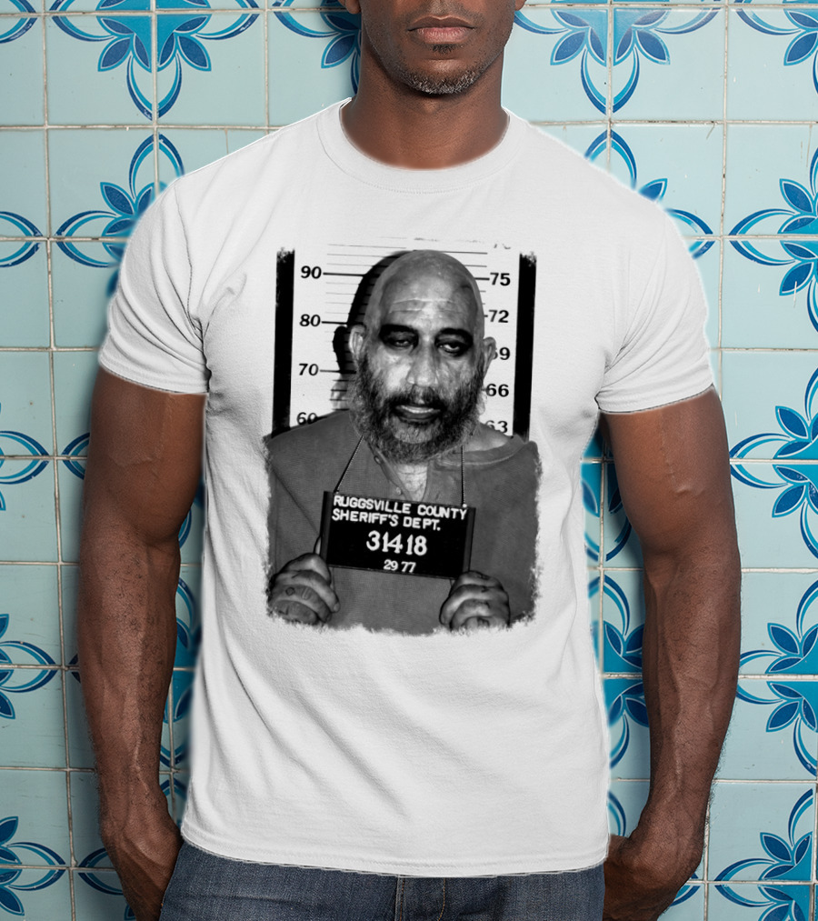 Ruggsville County Mugshot Captain Spaulding 3418 Sheriff's Dept T-Shirt