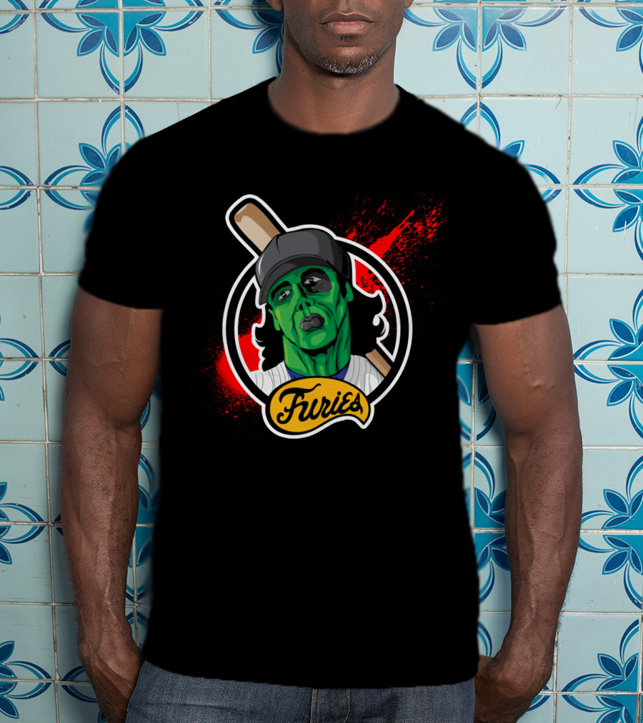 The Warriors Furries Baseball Zombie Mashup T-Shirt