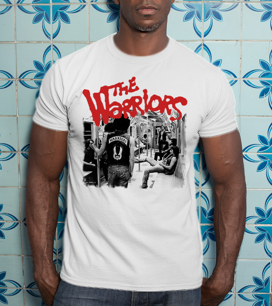 The Warriors Movie Subway Scene Iconic Street Gang Jacket T-Shirt