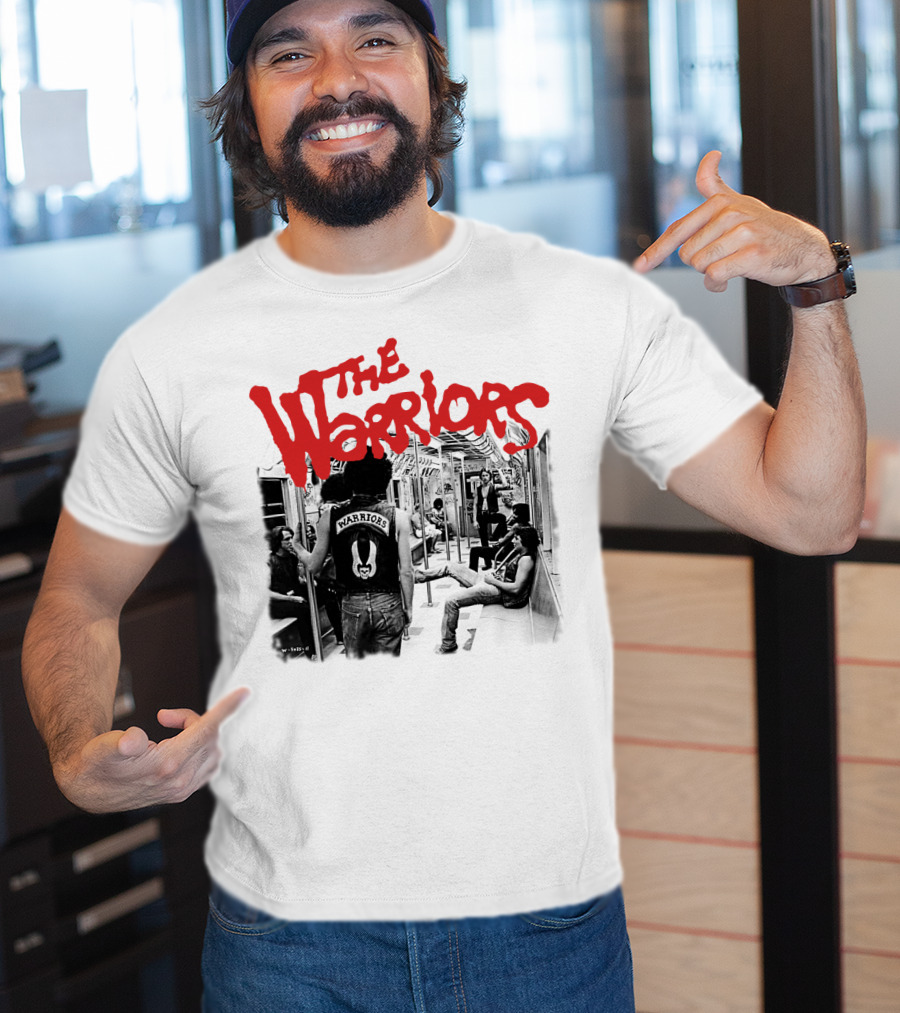 The Warriors Movie Subway Scene Iconic Street Gang Jacket T-Shirt