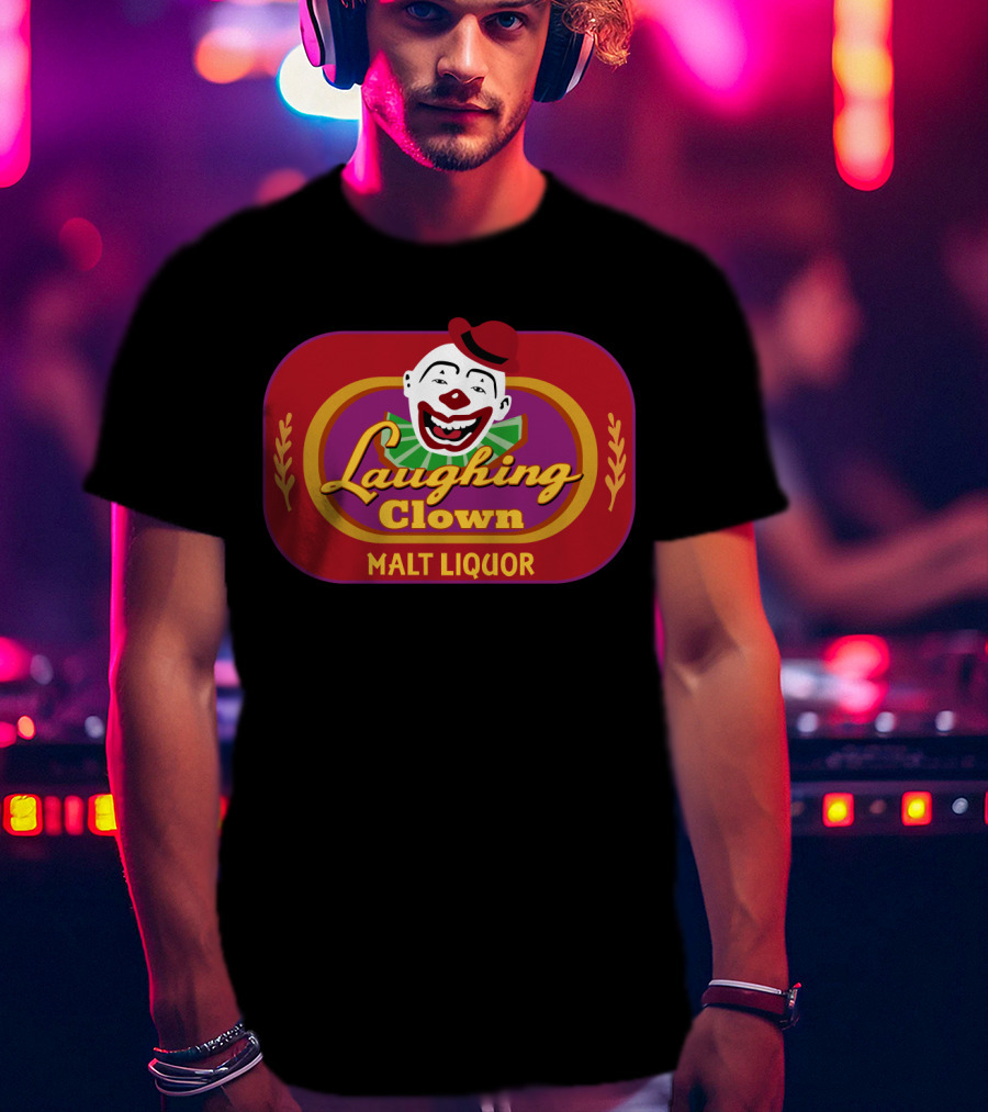 Talladega Nights Laughing Clown Malt Liquor T-Shirt