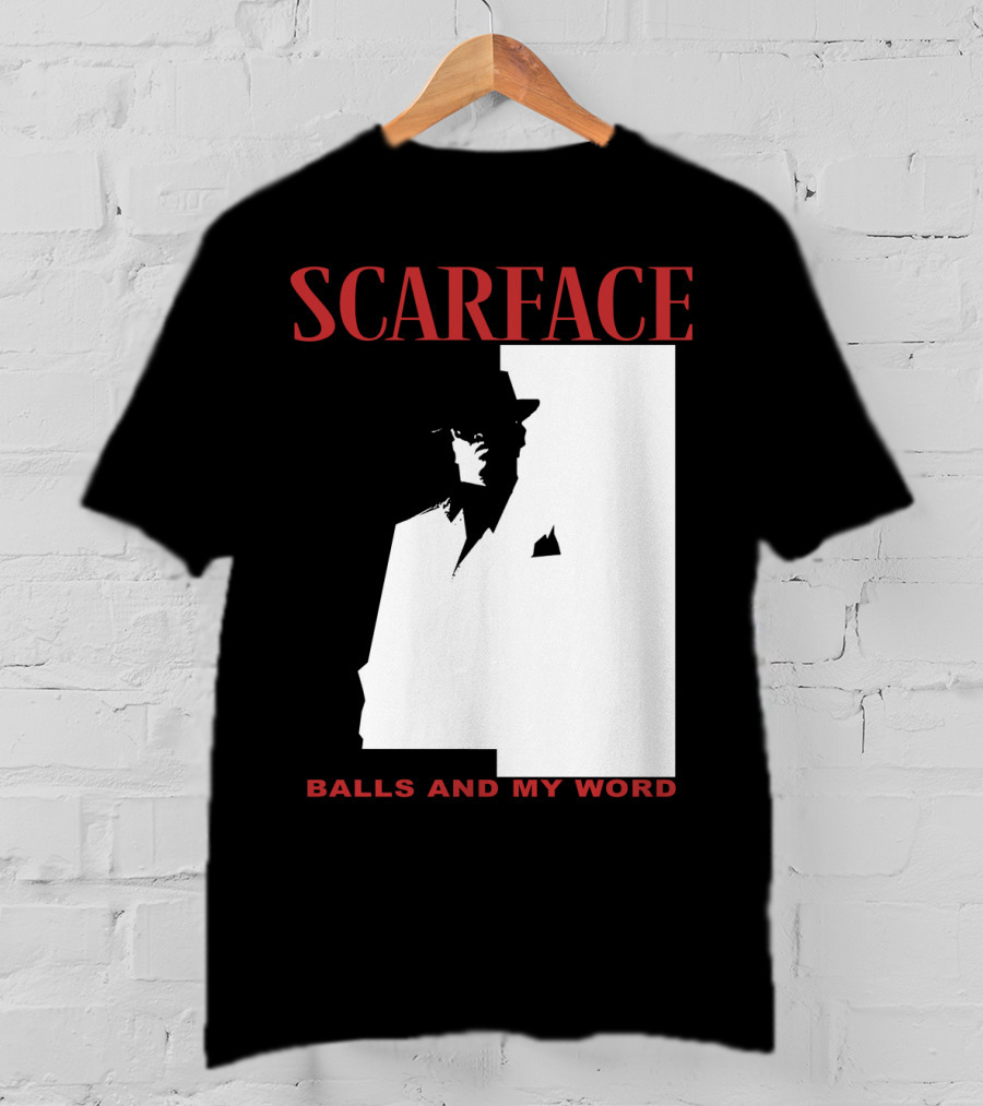 Scarface Balls And My Word Classic T-Shirt