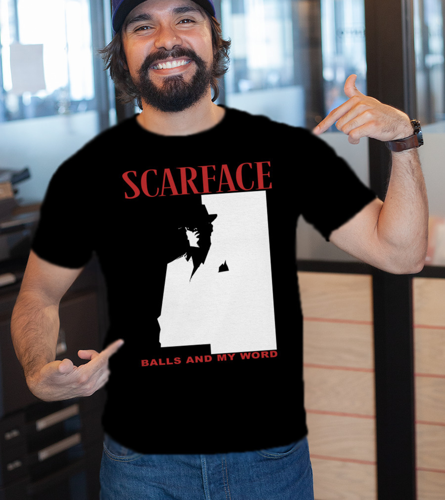 Scarface Balls And My Word Classic T-Shirt