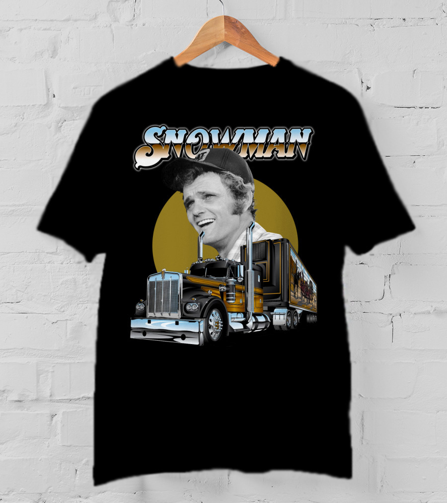 Snowman Big Rig Tribute Smokey And The Bandit T-Shirt
