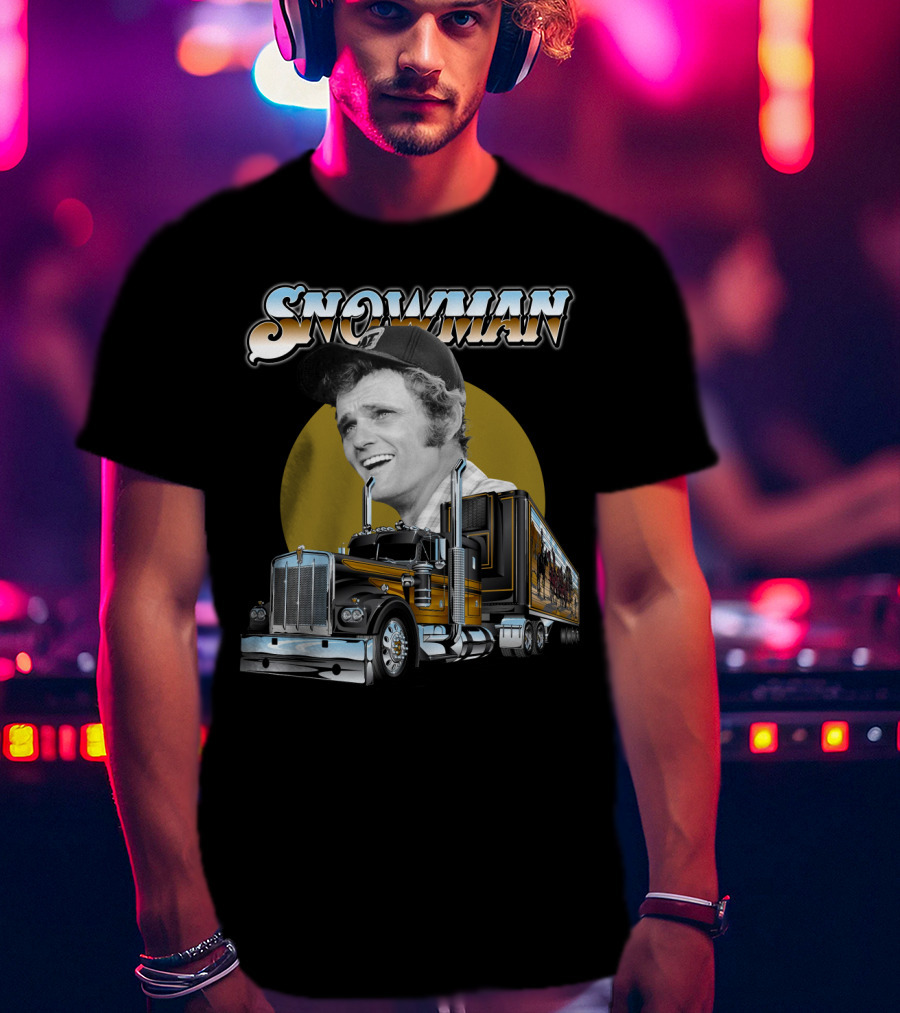 Snowman Big Rig Tribute Smokey And The Bandit T-Shirt