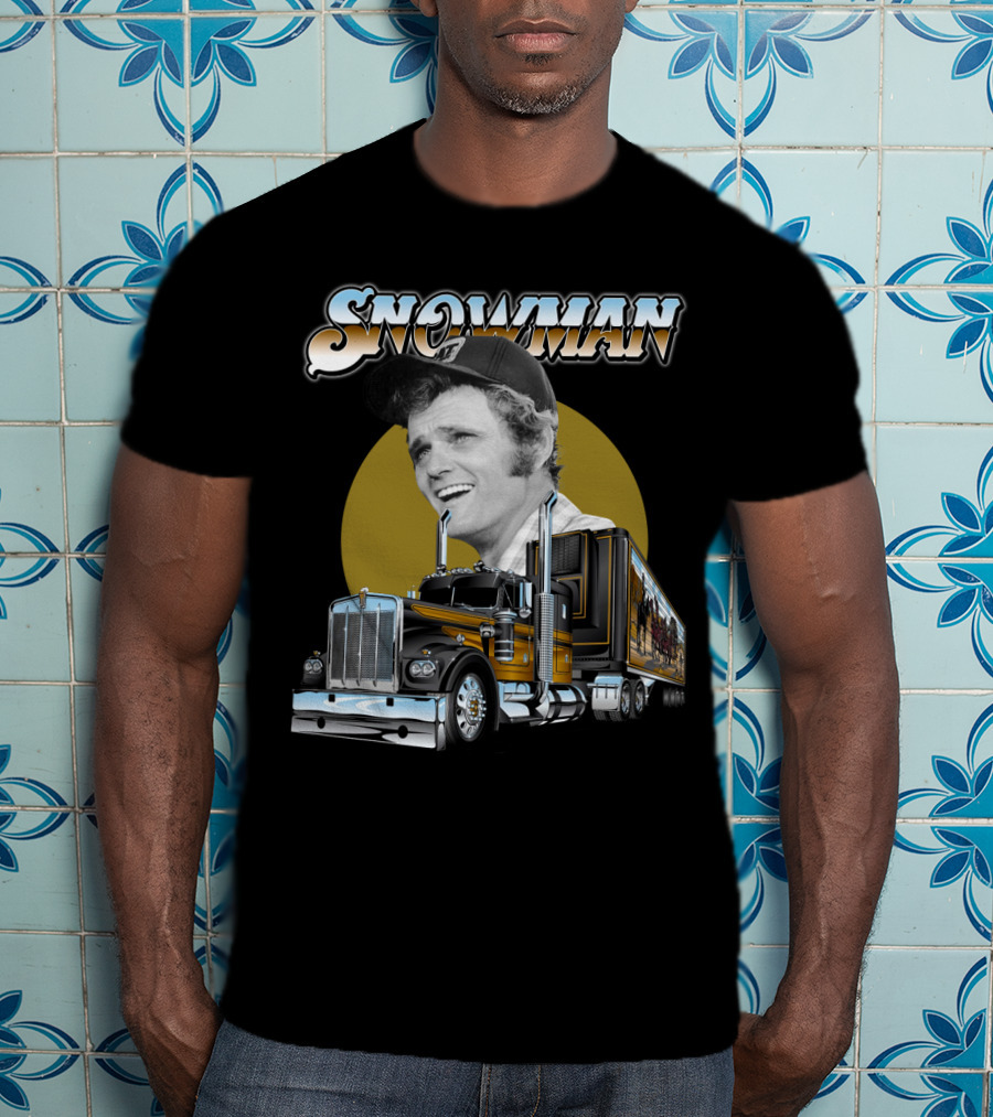 Snowman Big Rig Tribute Smokey And The Bandit T-Shirt