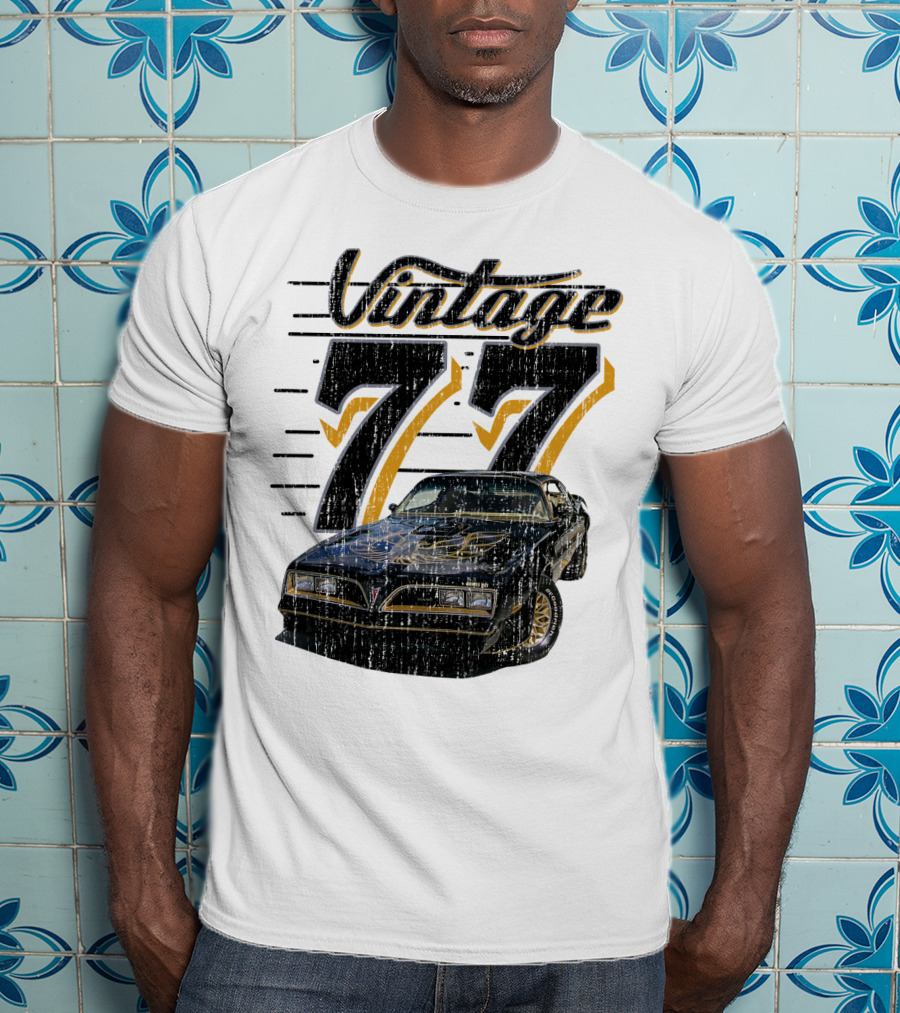 Vintage 77 Smokey And The Bandit 1977 Pontiac Trans Am T-Shirt