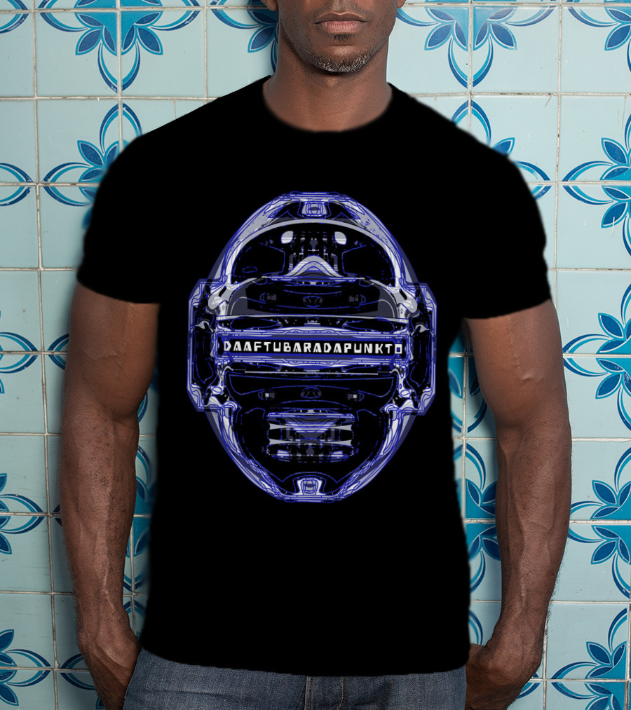 Daaftu Barada Punkto Break It Fix It Robot Helmet T-Shirt