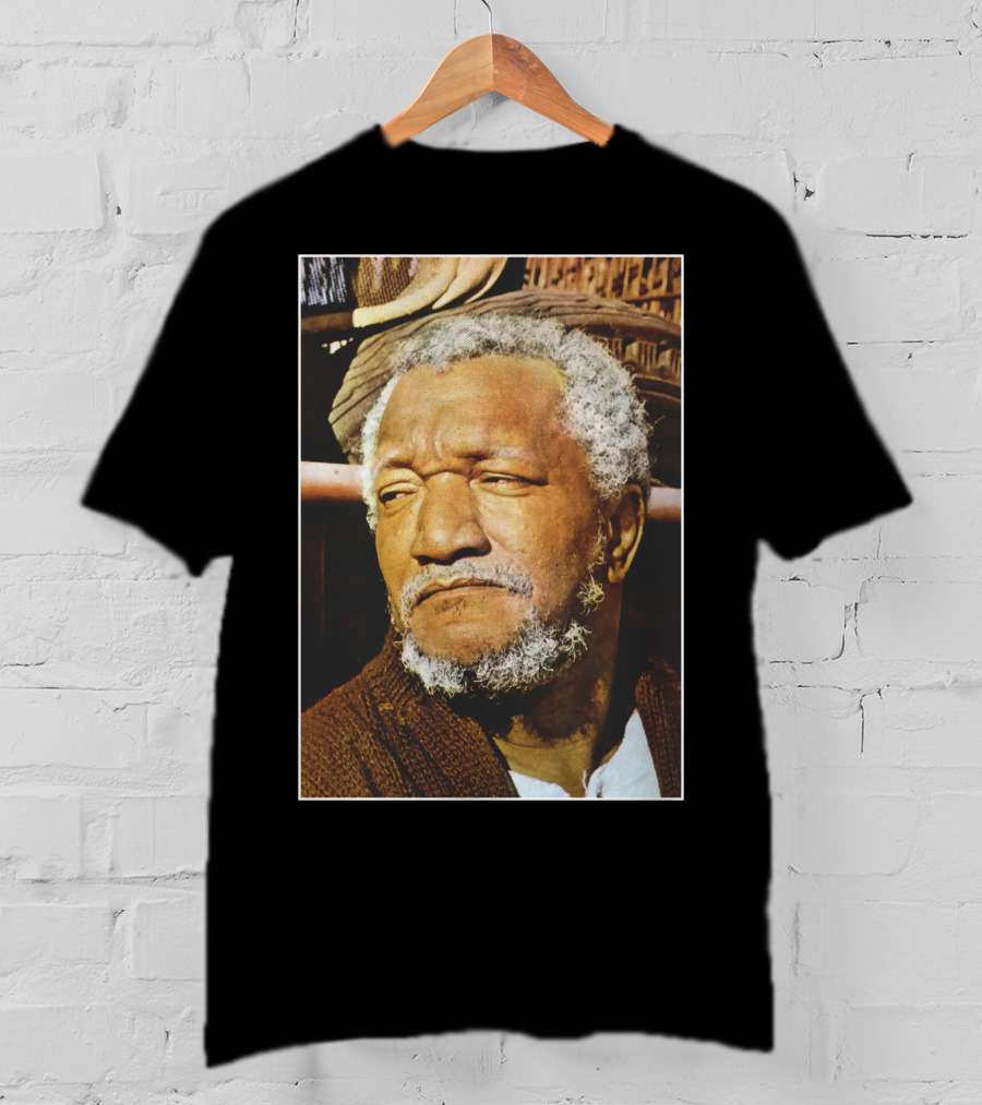 Sanford And Son Fred Sanford Classic Portrait Iconic TV Character T-Shirt