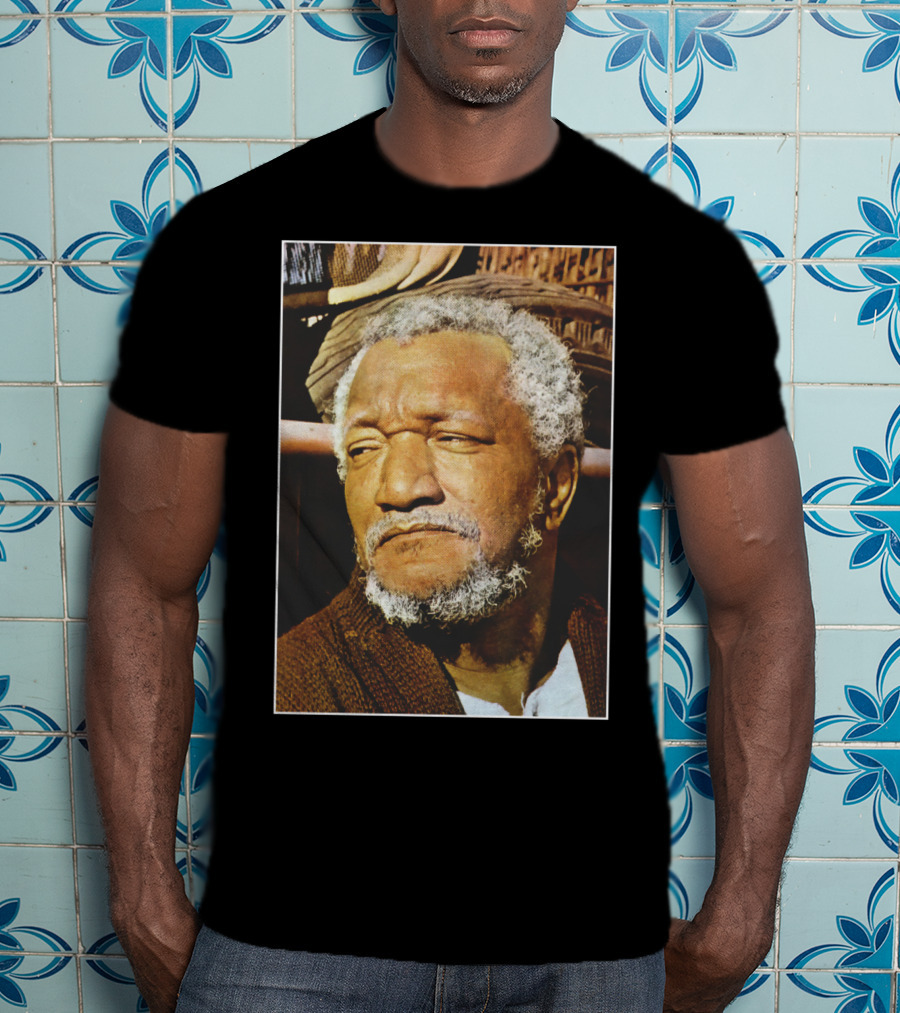 Sanford And Son Fred Sanford Classic Portrait Iconic TV Character T-Shirt