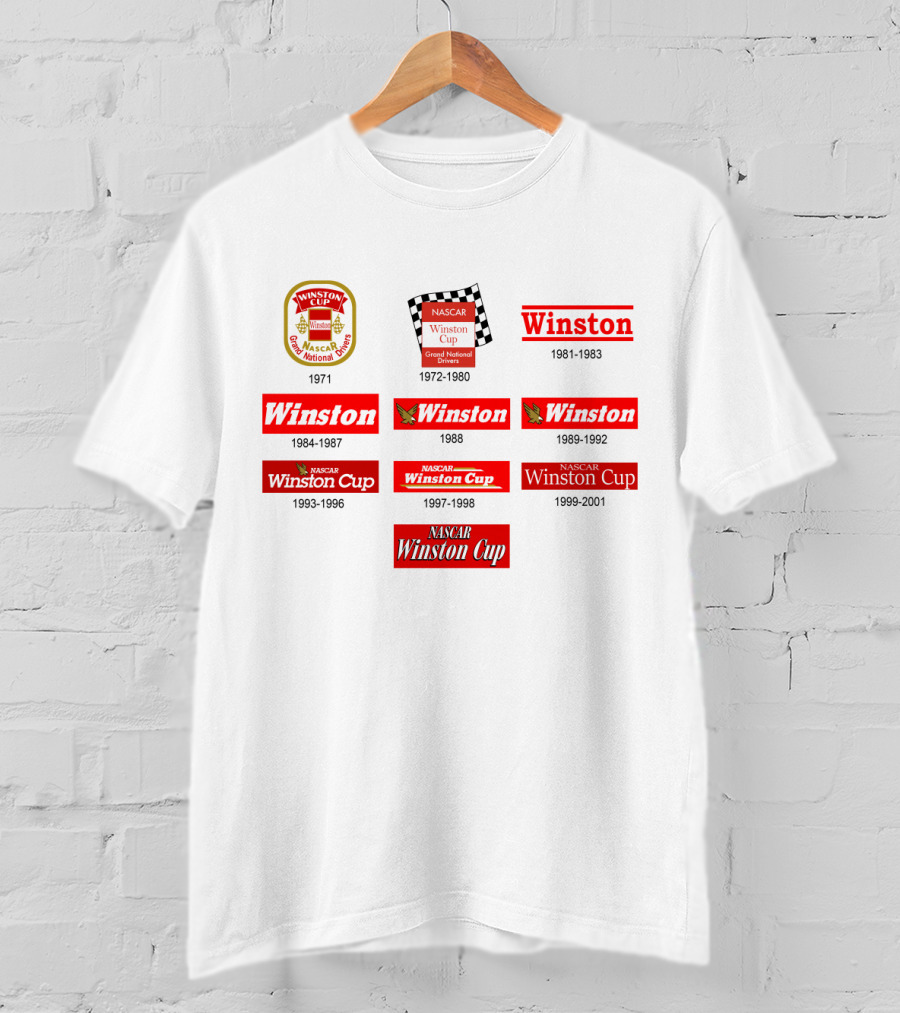 Winston Cup Nascar Evolution 1971-2001 T-Shirt
