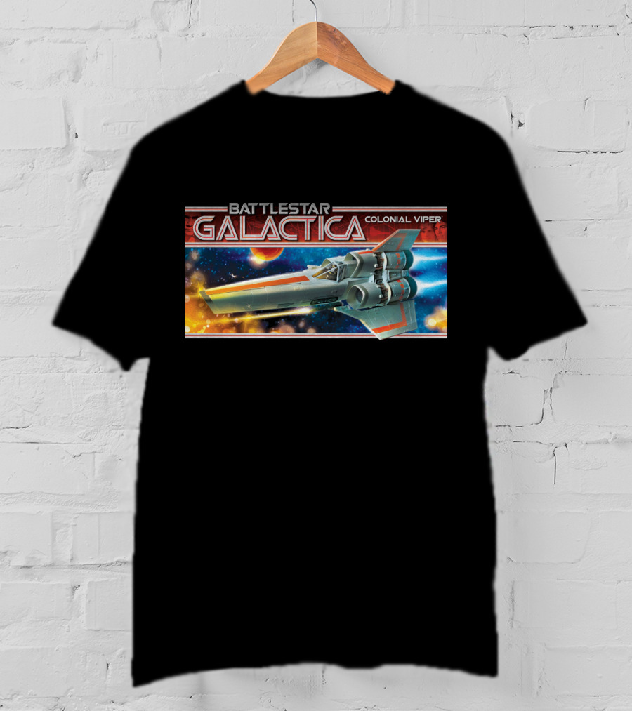 Battlestar Galactica Colonial Viper Spacecraft T-Shirt
