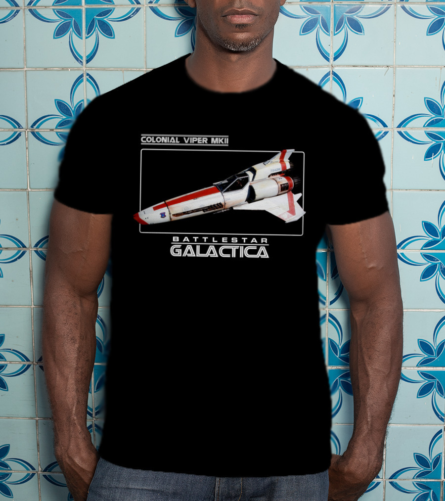 Colonial Viper MK II Battlestar Galactica T-Shirt