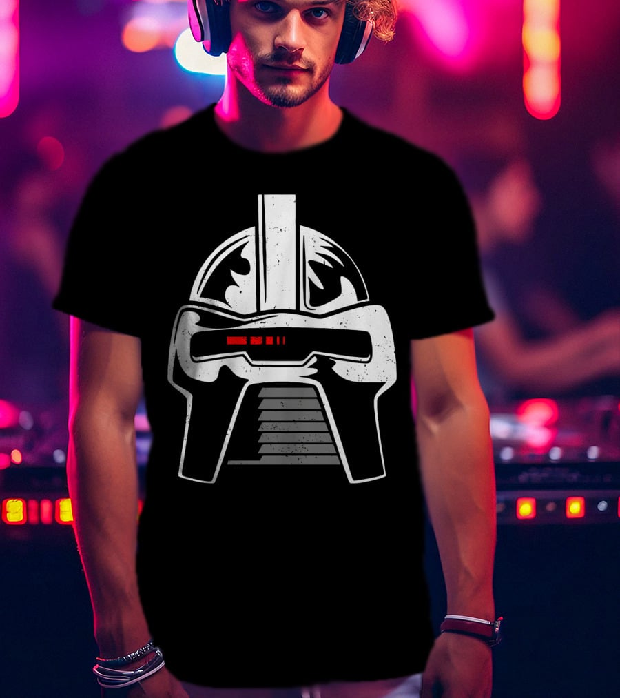 Cylon Helmet Battlestar Galactica Iconic T-Shirt