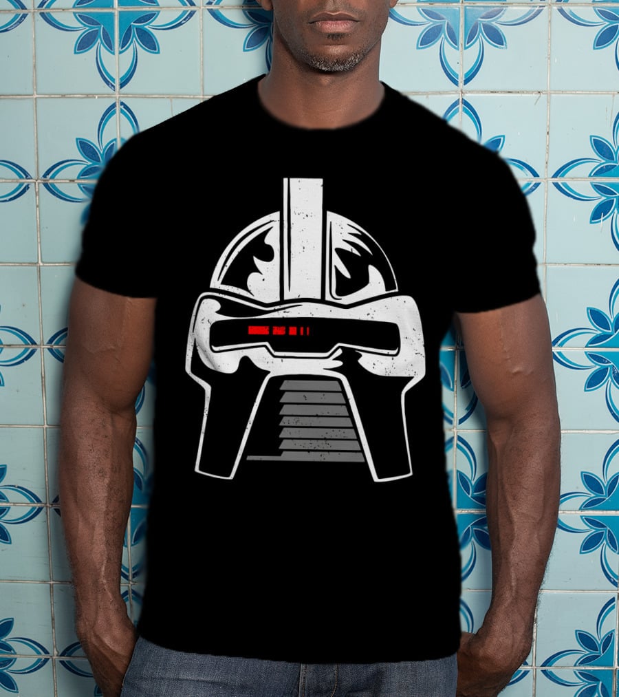 Cylon Helmet Battlestar Galactica Iconic T-Shirt