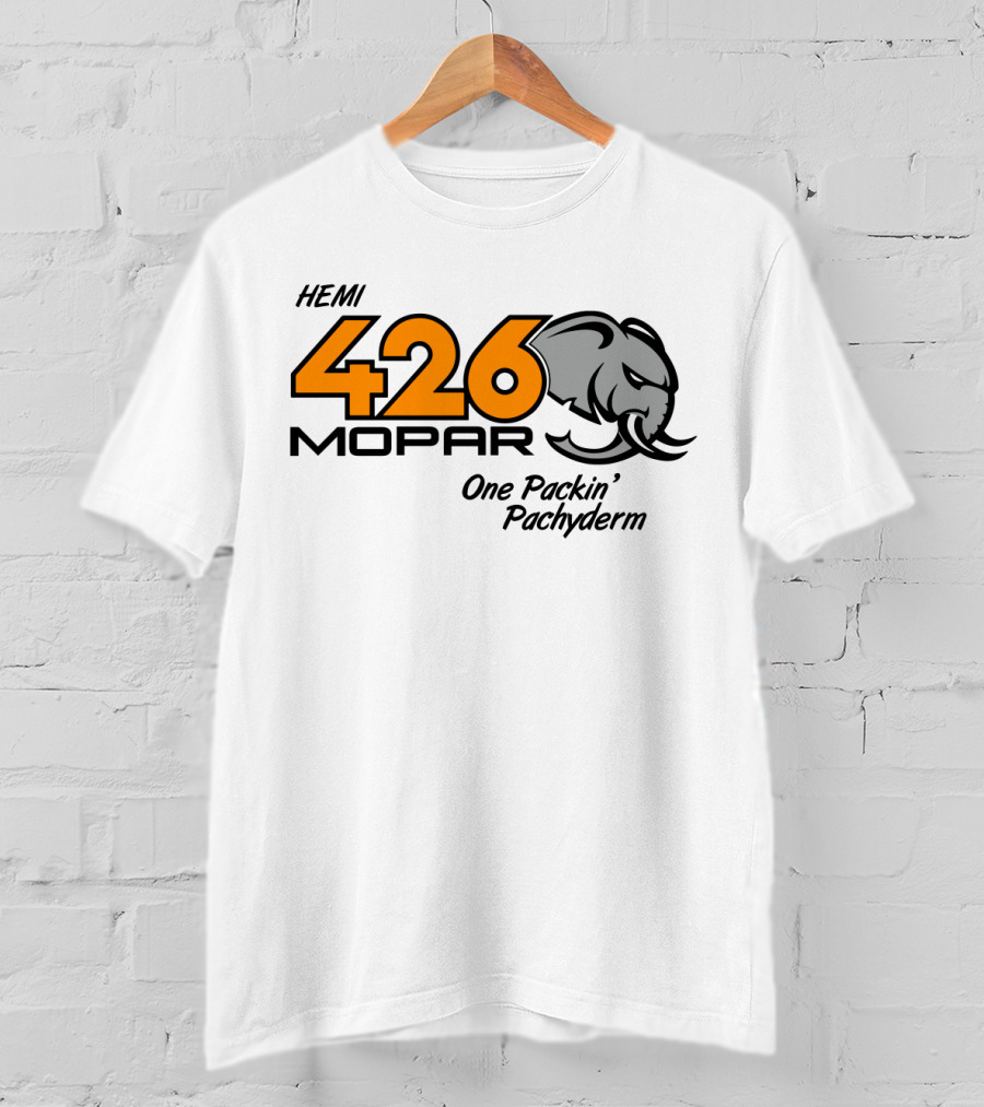 HEMI 426 Mopar One Packin' Pachyderm T-Shirt