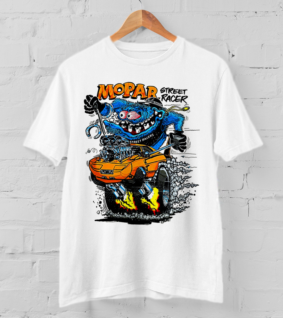 Mopar Street Racer Monster Hot Rod T-Shirt