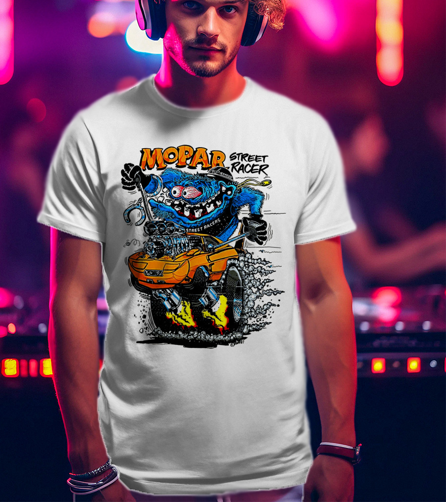 Mopar Street Racer Monster Hot Rod T-Shirt