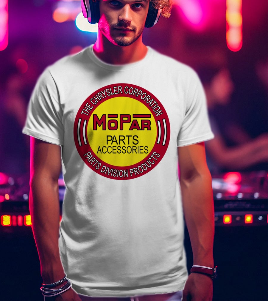 The Chrysler Corporation Mopar Parts Accessories Parts Division Products T-Shirt