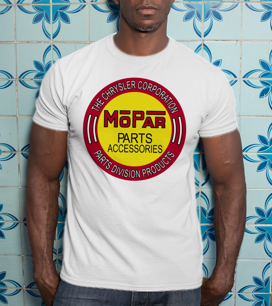 The Chrysler Corporation Mopar Parts Accessories Parts Division Products T-Shirt