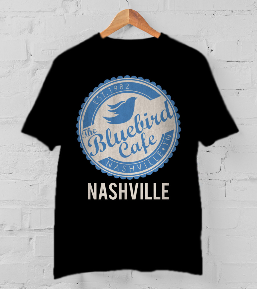 Bluebird Cafe Nashville Est. 1982 The Bluebird Cafe Nashville TN T-Shirt
