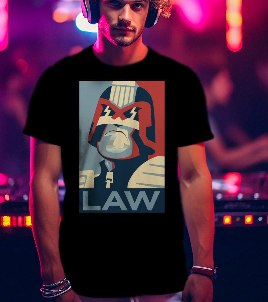 Judgement Day LAW Judge Dredd T-Shirt