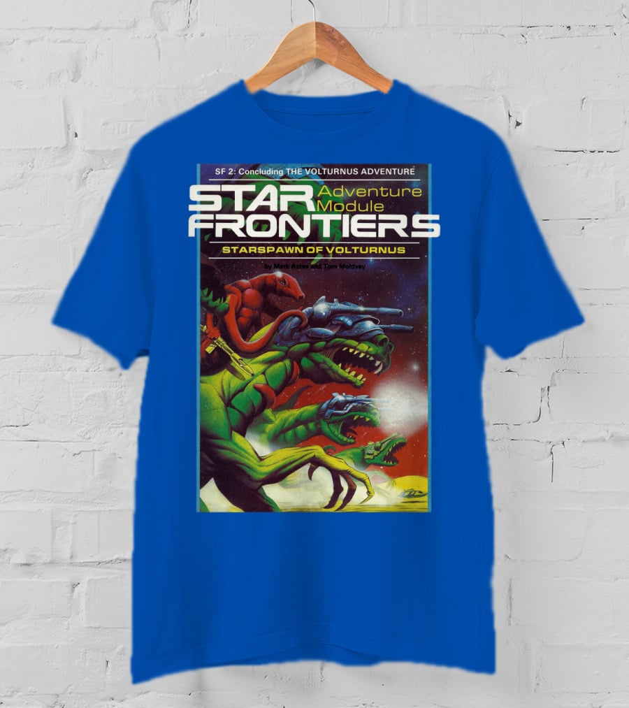 SF Star Frontiers Adventure Module Starspawn Of Volturnus T-Shirt