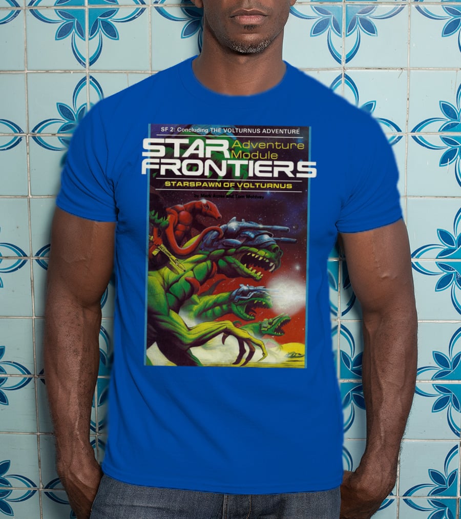 SF Star Frontiers Adventure Module Starspawn Of Volturnus T-Shirt