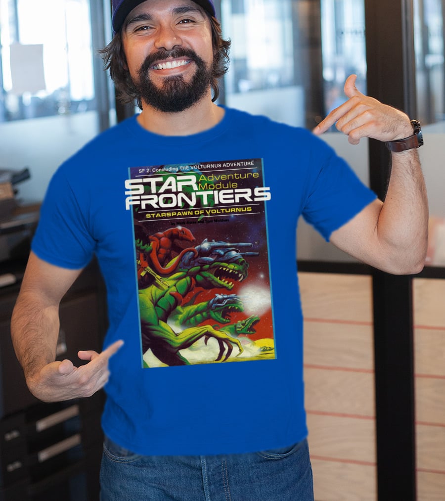 SF Star Frontiers Adventure Module Starspawn Of Volturnus T-Shirt