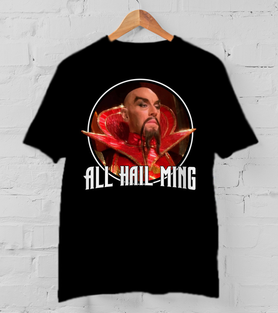 Flash Gordon Emperor Ming All Hail Ming T-Shirt