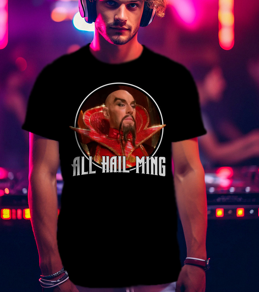 Flash Gordon Emperor Ming All Hail Ming T-Shirt