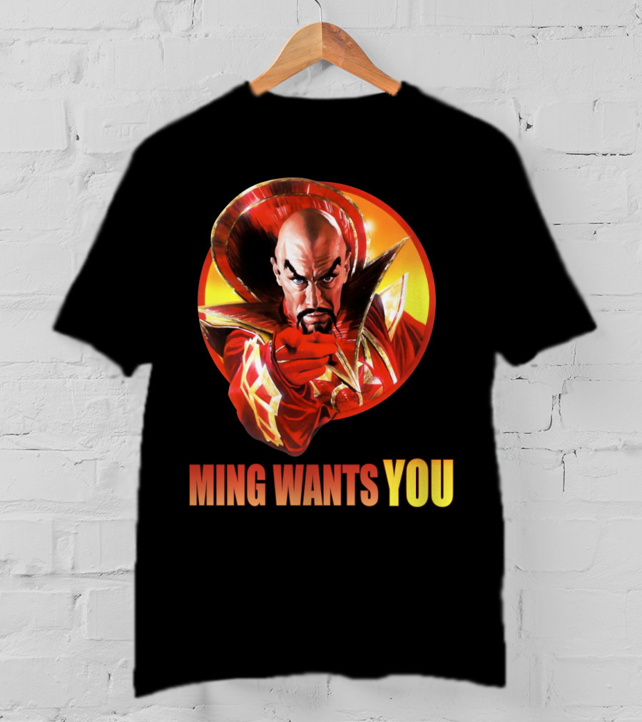 Flash Gordon Ming Wants You Villain T-Shirt