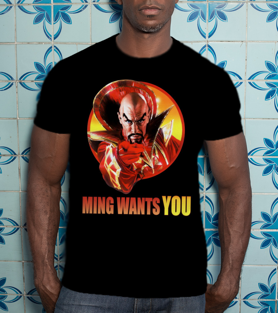 Flash Gordon Ming Wants You Villain T-Shirt