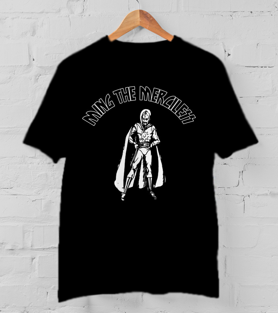 Ming The Merciless Flash Gordon Classic Villain Character T-Shirt