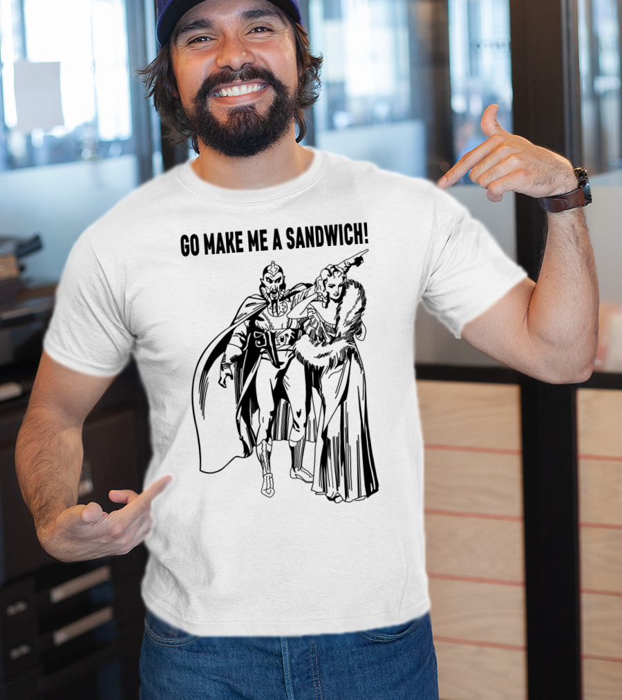 Go Make Me A Sandwich Flash Gordon Comic T-Shirt