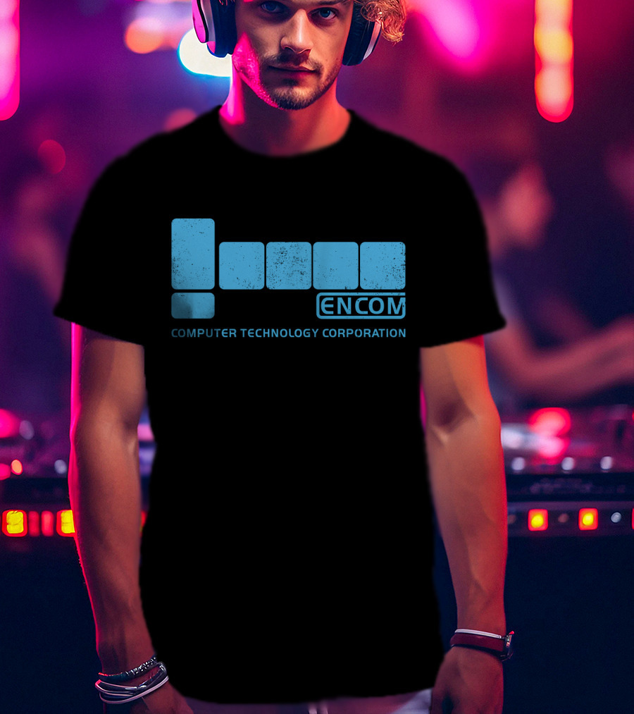 TRON ENCOM Computer Technology Corporation T-Shirt
