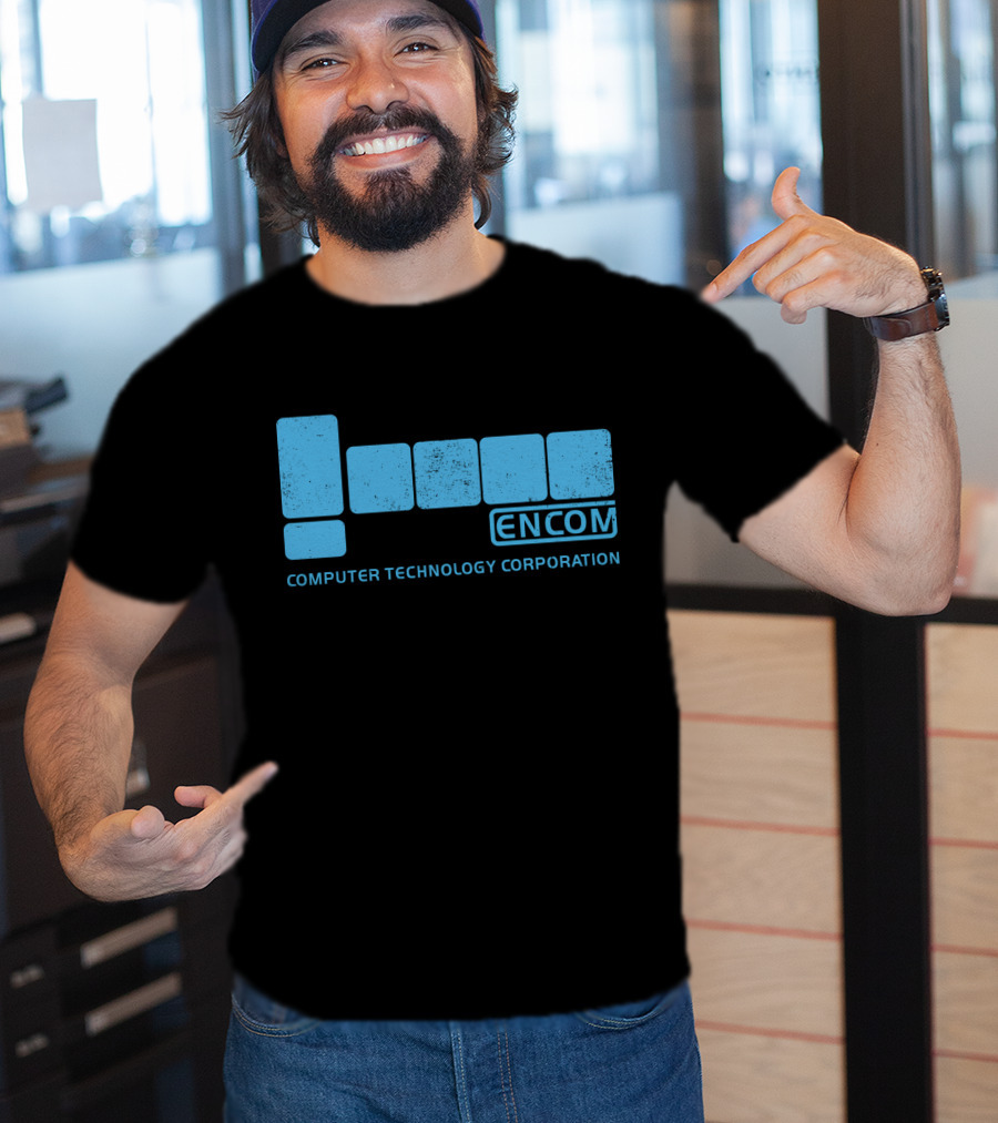 TRON ENCOM Computer Technology Corporation T-Shirt