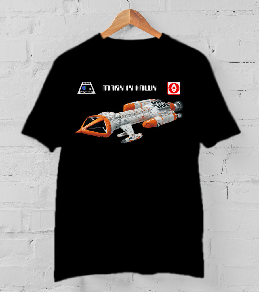 Alpha Moonbase Mark IX Hawk Spacecraft T-Shirt