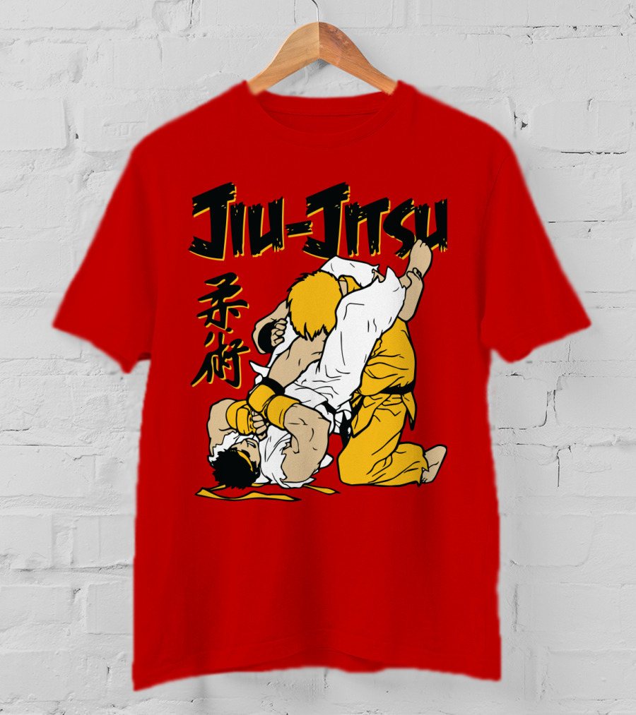 Jiu Jitsu Street Ryu Ken Martial Arts Showdown T-Shirt