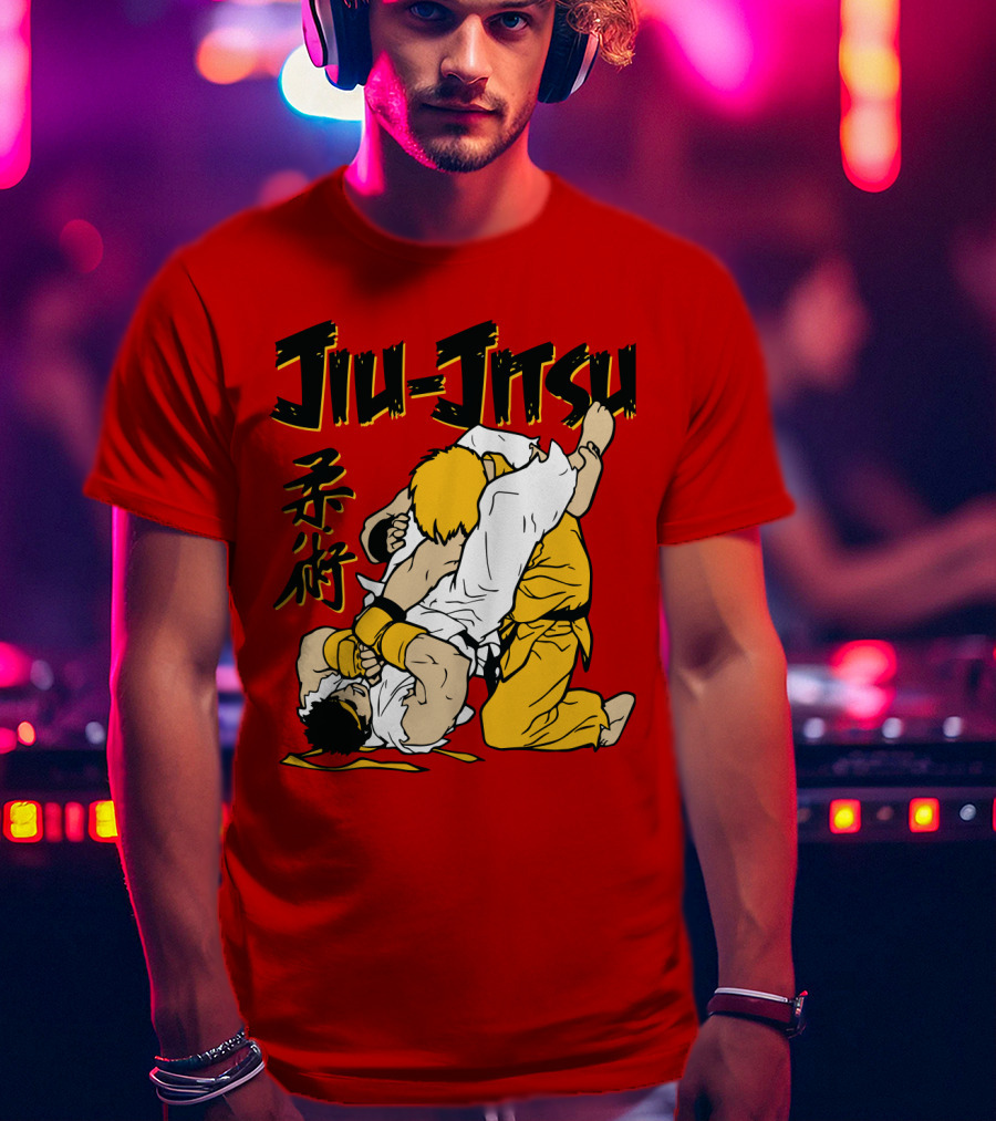 Jiu Jitsu Street Ryu Ken Martial Arts Showdown T-Shirt