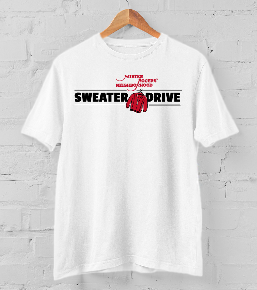 Mister Rogers' Neighborhood Sweater Drive T-Shirt