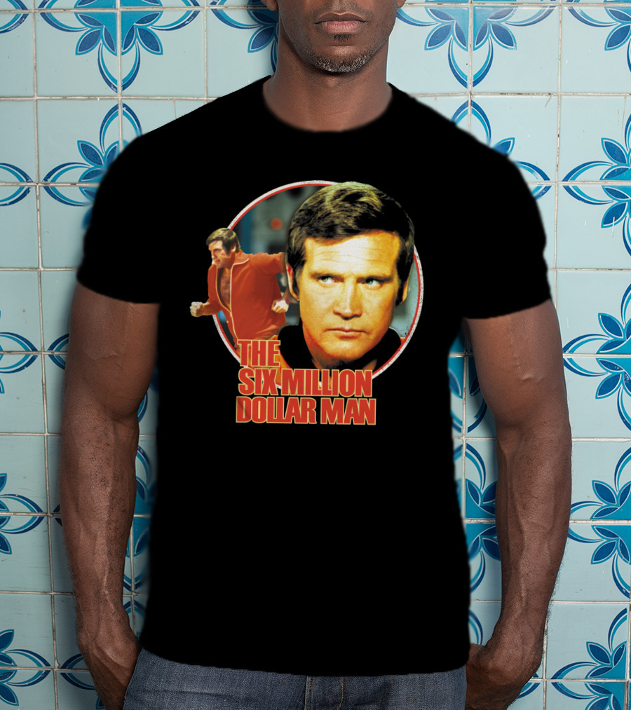 The Six Million Dollar Man TV Show Iconic Character T-Shirt