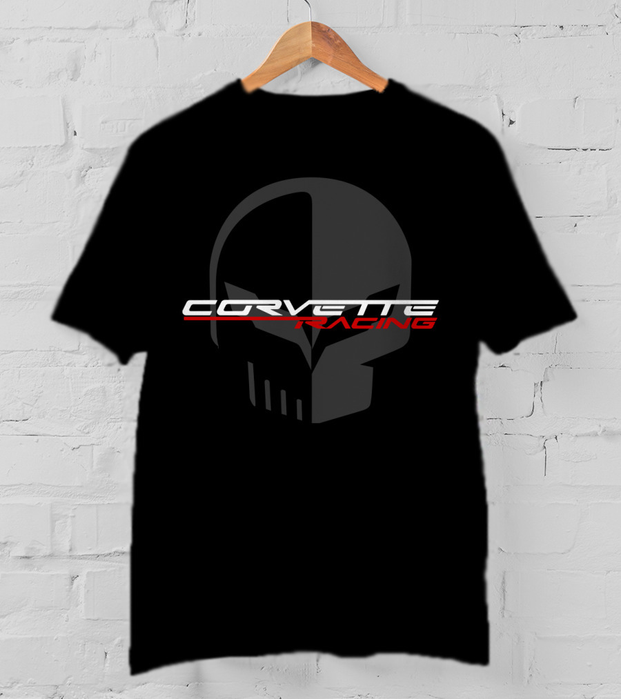 Corvette Racing Skull T-Shirt
