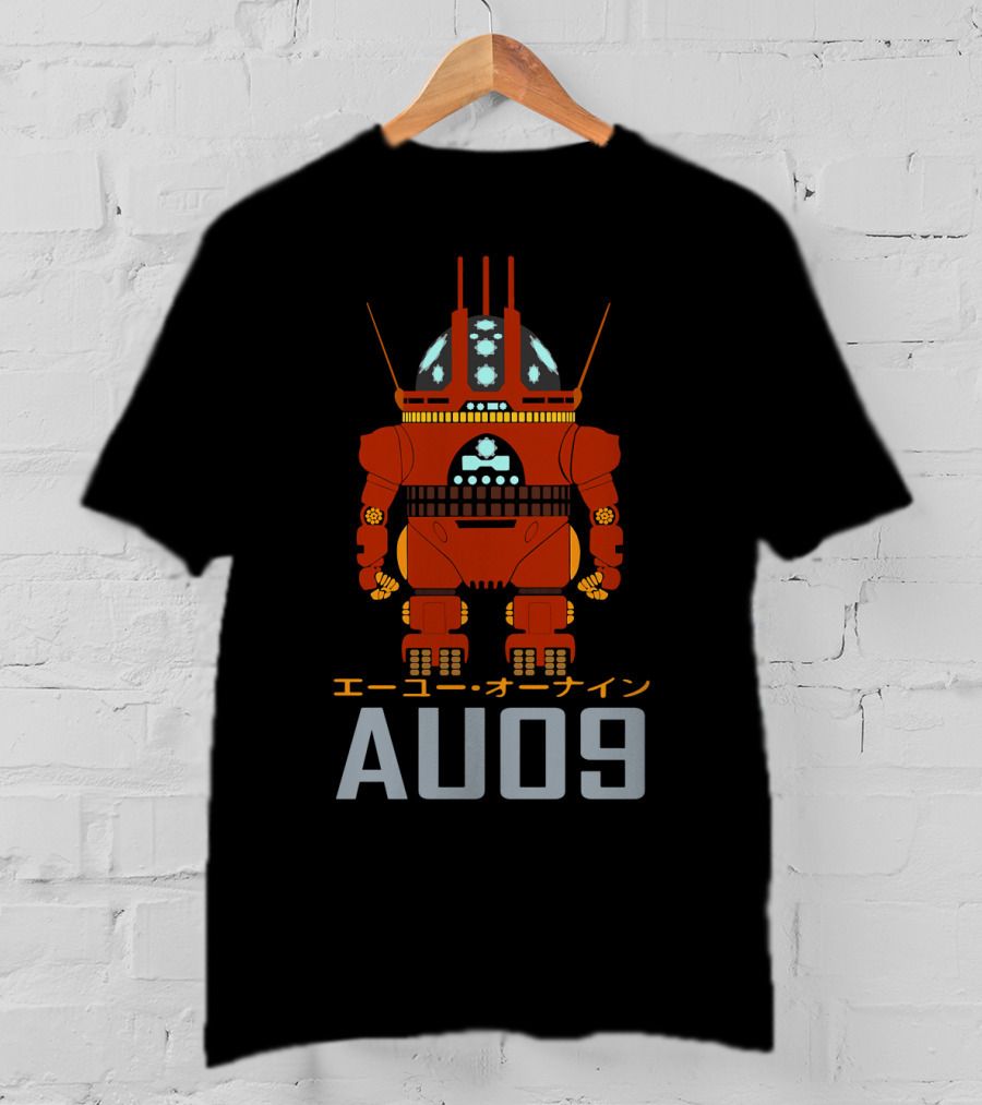 Space Battleship Yamato AU09 Robot T-Shirt